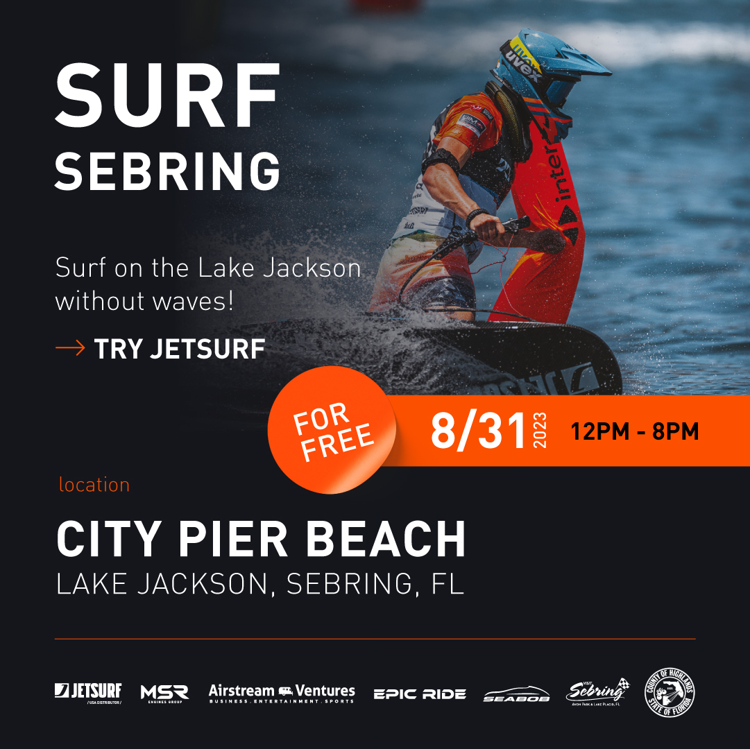 Motorized Surfboard Racing Returns to Sebring Labor Day Weekend